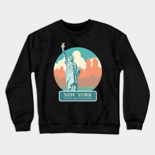 New York: The City that Never Sleeps Crewneck Sweatshirt